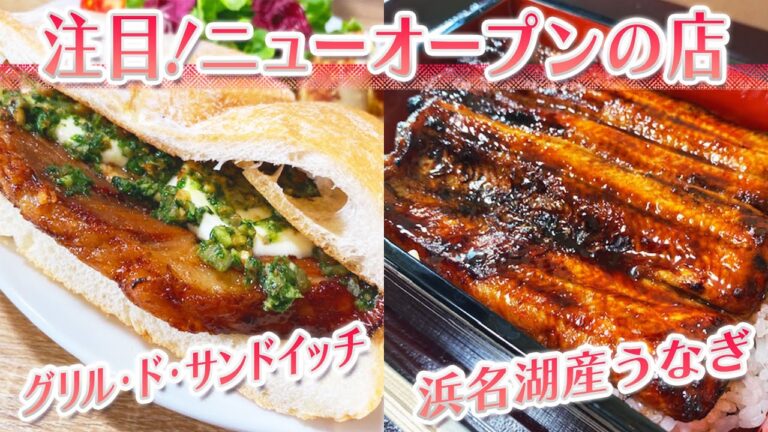 【静岡グルメ】グリル・ド・サンドイッチ専門店＆浜名湖産うなぎ【とびっきり食堂】