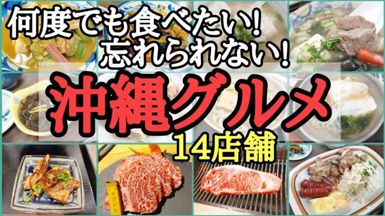 【国際通り周辺】【首里】【金武町】【アメリカンビレッジ】食べておいしかったリピートグルメ！