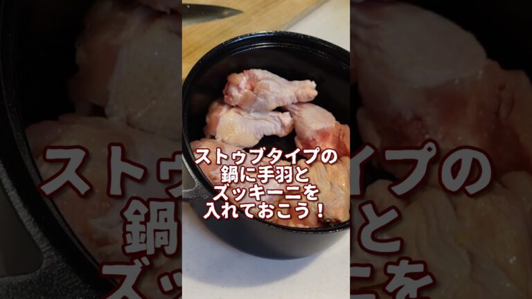 手羽元とズッキーニのスープカレー【やすまるだし】