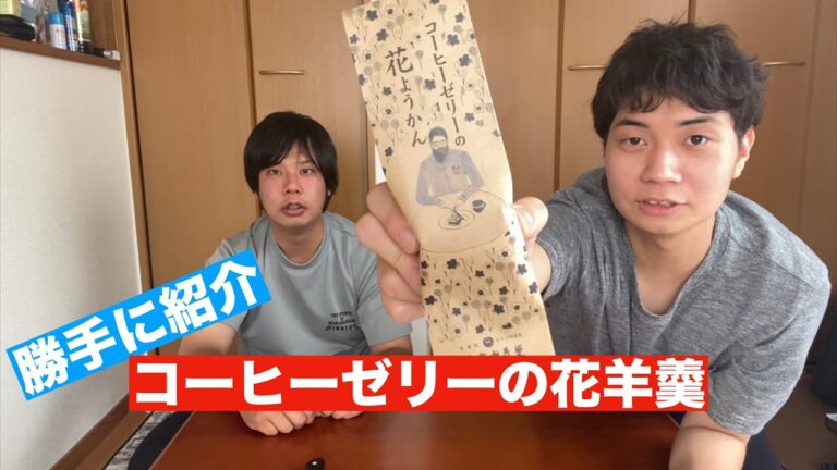コーヒーゼリーの花羊羹が美味しすぎて頭に花咲いたわwww【勝手に紹介】