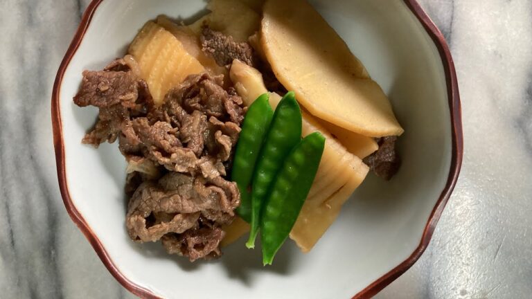 筍と牛肉の煮物#たけのこ #簡単な料理