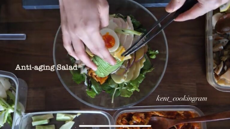 Anti-aiging Salad-アンチエイジングサラダ‐盛り付け編‐