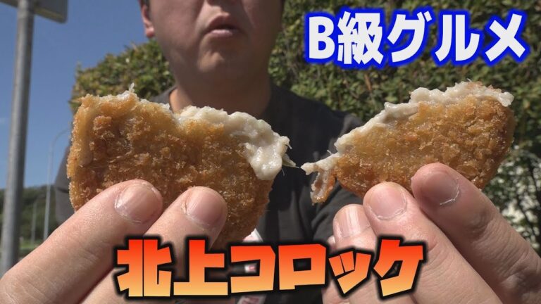 【B級グルメ】北上コロッケを求めて高速乗らずにパーキングエリアへ向かう！！【山田主導企画】