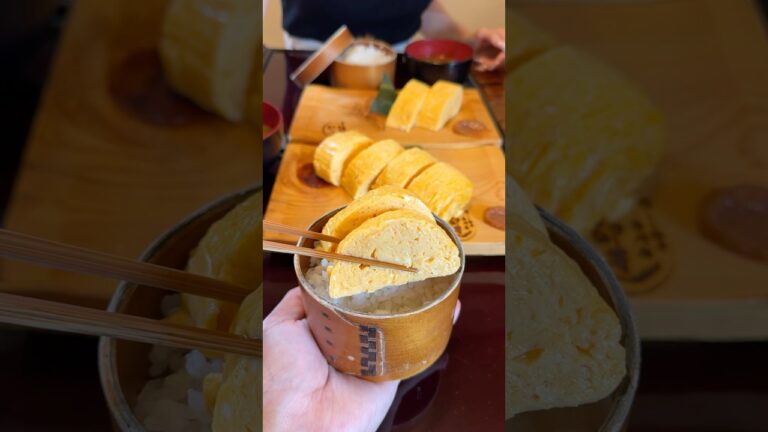 だし巻き好きが全国から集結！日本一と名高いだし巻きたまごが最高に美味かった！#japanesefood