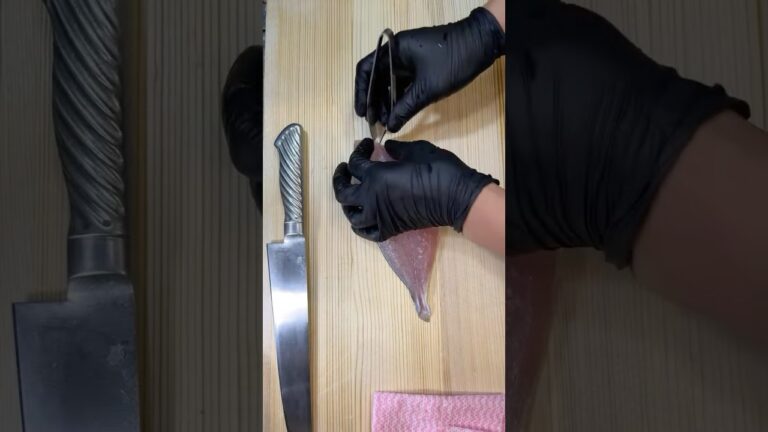 かんぱちを捌きます！サーモン養殖が世界的に大流行なわけ！！　#かんぱち　#勘八　#カンパチ　#サーモン　#アトランティックサーモン　#アトラン　#さけ　#鮭　#サケ　#さーもん　#ねぎお寿司 #ねぎお