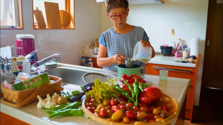 トマトご飯と夏野菜のラタトゥイユ｜北海道の夏の庭と腐葉土づくり