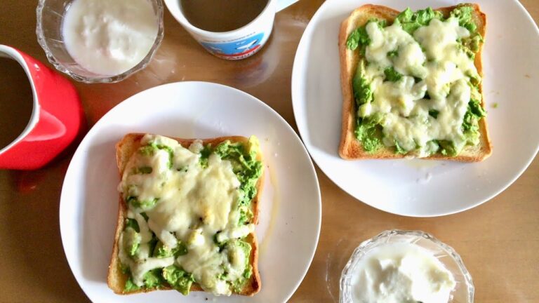【1分動画】アボカドチーズトースト Toast with Avocado & Cheese
