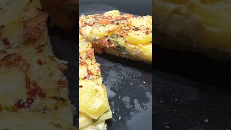 Potato and eggs frittata