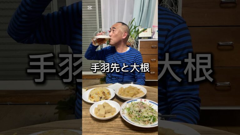 【手羽先と大根の煮物】味しみしみ！