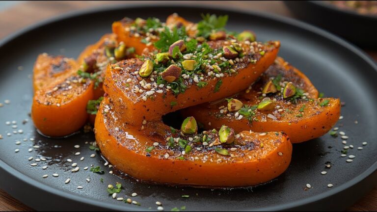 Dieses Butternut-Kürbis Rezept musst du probieren! Einfaches & Gesundes Rezept