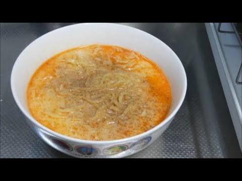 旨かった！ ごまドレで担々麺？