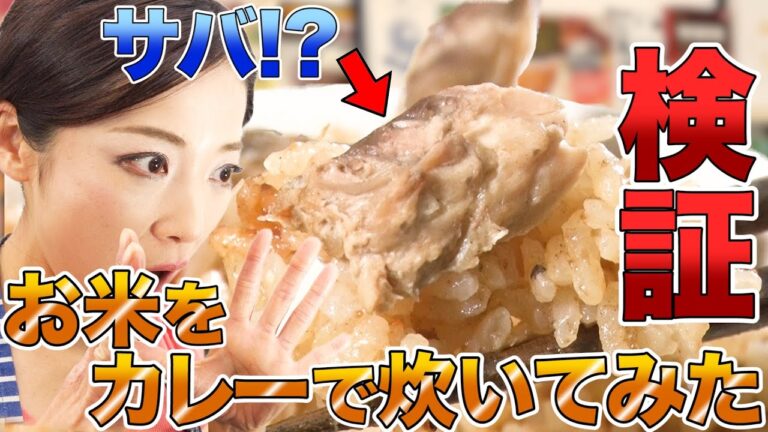 【検証】カレーでお米を炊いてみた！《もんこ》