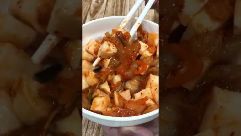 【混ぜるだけ】長芋キムチ（はちみつと梅）で晩酌　アサヒスーパードライ #Shorts