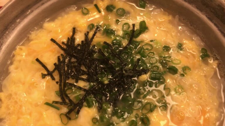 鮭雑炊 ジョイフル