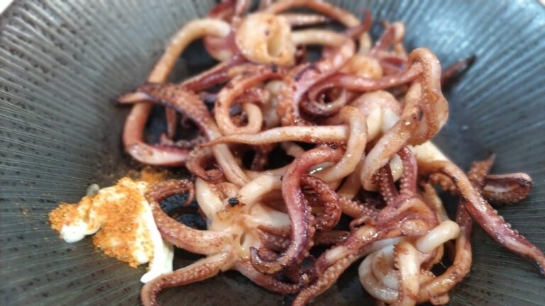 結局、イカはこうするのが美味い。【剣先イカの下足焼き】