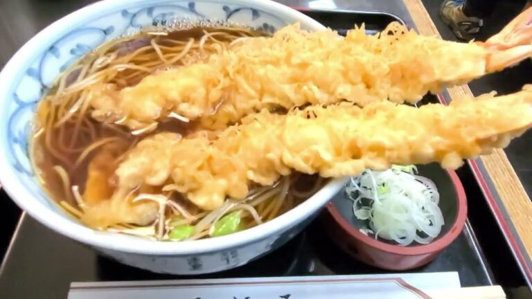 【尾張屋】浅草の老舗名店天ぷら蕎麦(そば)屋_年越しソバ_浅草寺・仲見世通りの近くです_Japanese Soba Noodle,Asakusa Tokyo Food
