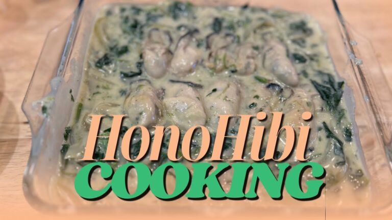 【お料理】３児のママ　ほうれん草🥬牡蠣のクリーム煮🦪