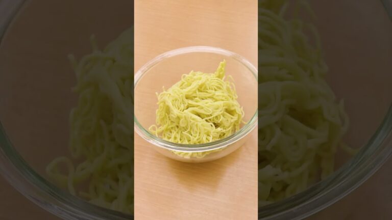 【炒めない！?】レンジでソース焼きそばの作り方 #shorts