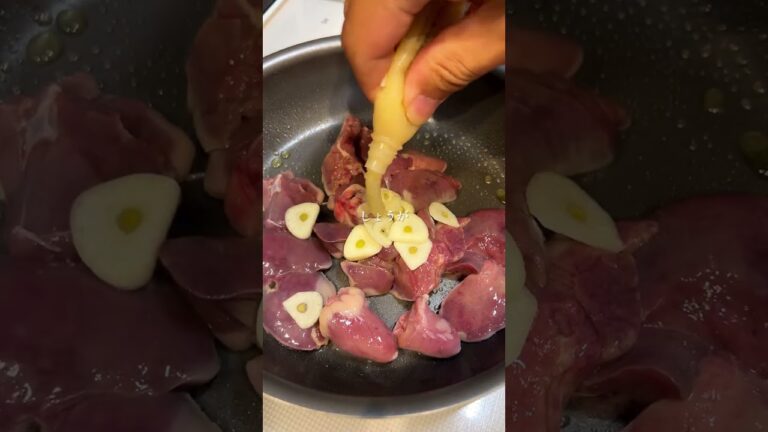 【痩せ体質になる】絶品レバニラ