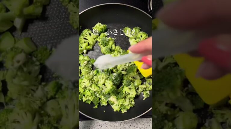 ふわふわコリコリ。通年助かる2大食材コラボ　#ワンパンレシピ