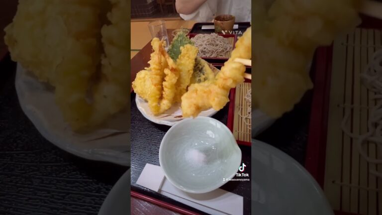 #japan #food #天ぷら #そば