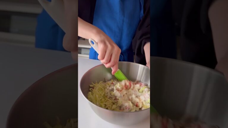 たたき長芋のお好み焼き風🦭🌿 #栄養士 #簡単レシピ #腸活 #腸活レシピ #腸活ダイエット #お好み焼き #長芋 #キャベツ #キャベツレシピ #キャベツ料理 #キャベツの千切り