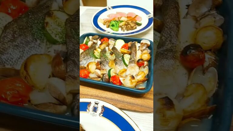 【便利グッズ】GRILLERで簡単クッキング！アクアパッツァを作ってみた！