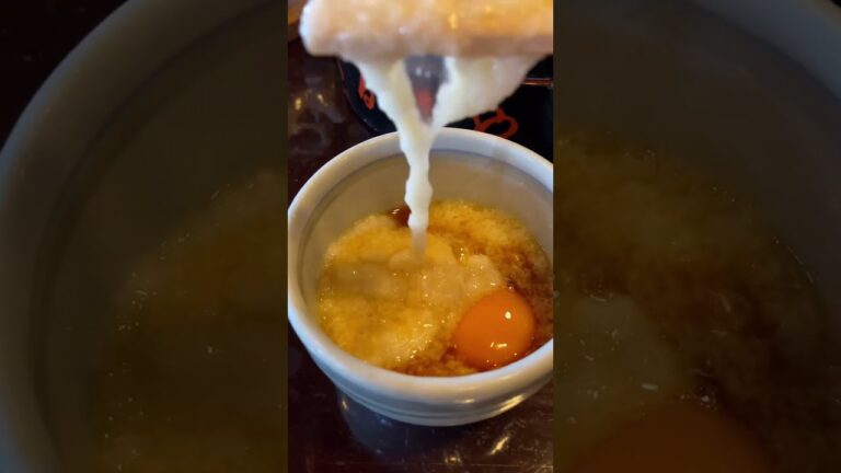 【🇯🇵】SOBA‼️egg‼️sticky‼️とろろざるそば‼️🥚 #Shots