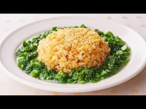 菜の花のスープ炒飯 のレシピ　|　料理サプリ