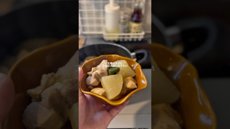 鶏ももと大根の煮物