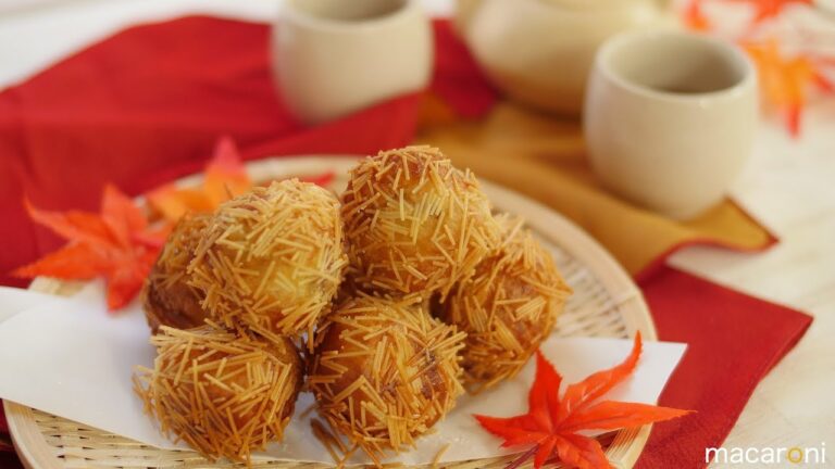 もちもちホクホク！本物みたいな いがぐり 豆腐 ドーナツ のレシピ 作り方