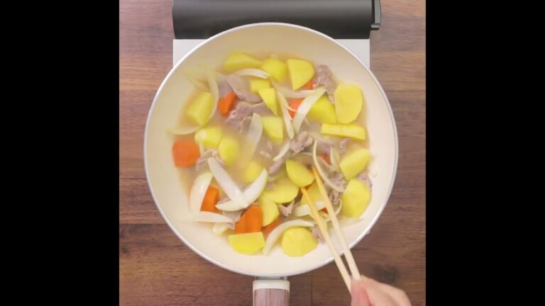 懐かしい家庭の味わい！ 定番！ 豚肉のほくほく肉じゃが #cooking #簡単レシピ #和食