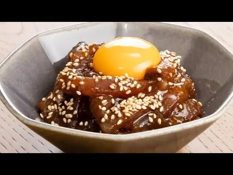 かつおのユッケ風