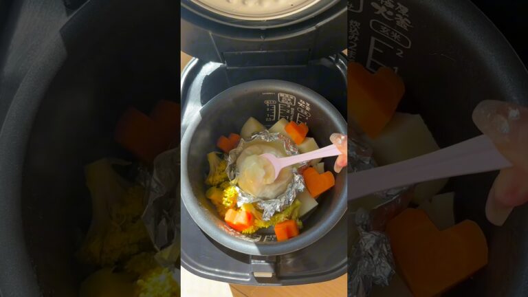 【炊飯器で作る丸ごとカマンベールチーズフォンデュ🧀】#炊飯器レシピ #おうちごはん