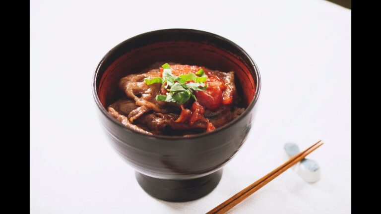 長崎和牛のトマト牛丼　～さっと作れる長崎のきほん～