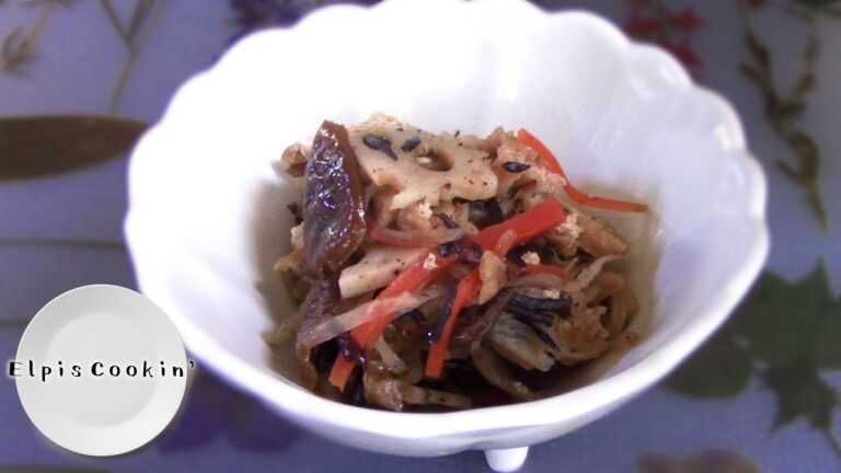 【ASMR】切干大根とひじきの煮物 Elpis Cookin'