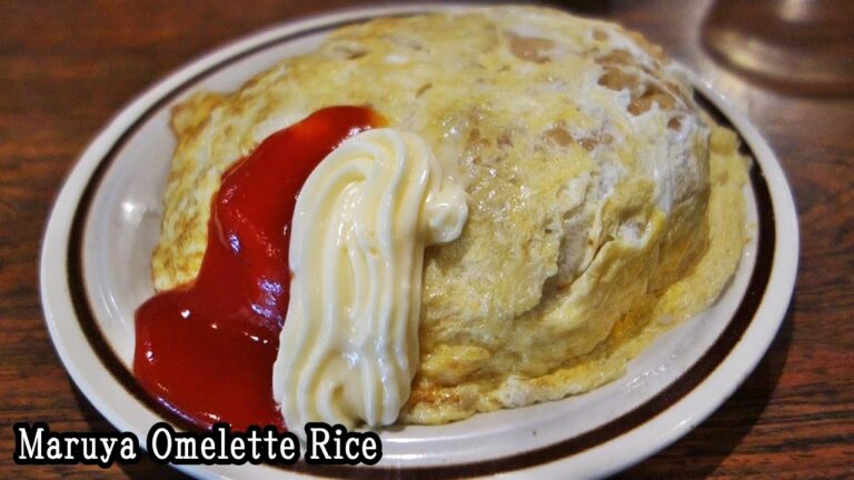 ２５０円オムライス｜大阪のノスタルジックな激安喫茶店 マル屋 2.5$ Omelette Rice! Nostalgic Coffee Shop Maruya in Osaka Japan.