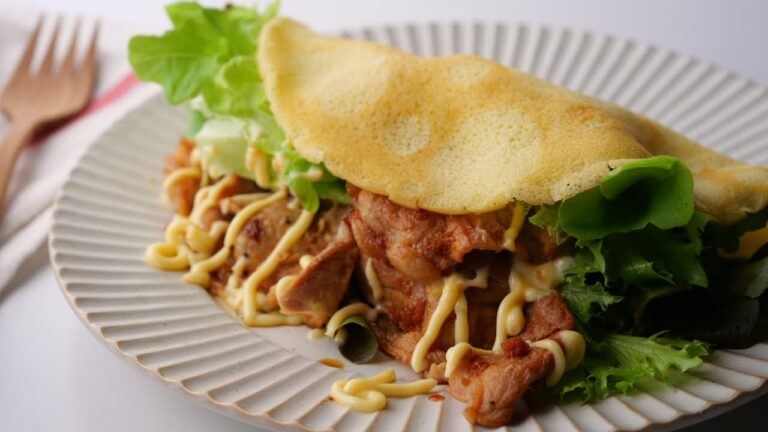 どんなものにも合う♡もっちり米粉クレープ | Gluten-free Rice flour  Crepes