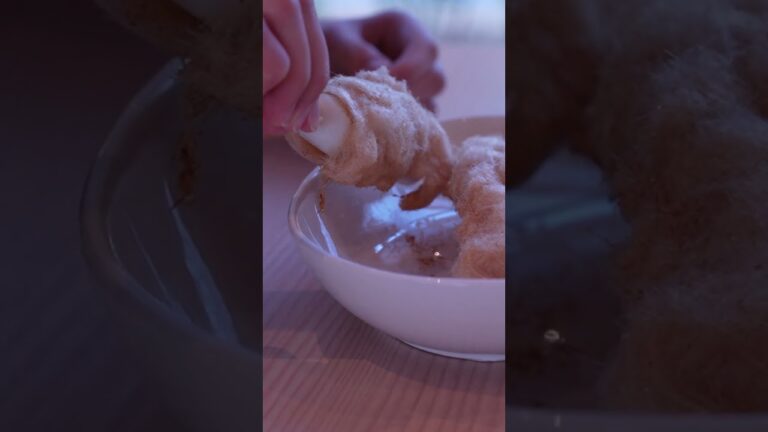 わたらし団子 わたあめ+みたらし団子 店舗メニュー 持ち帰りギフト cotton candy making #みたらし団子 #わたあめ #飴作り #japanesefood #short