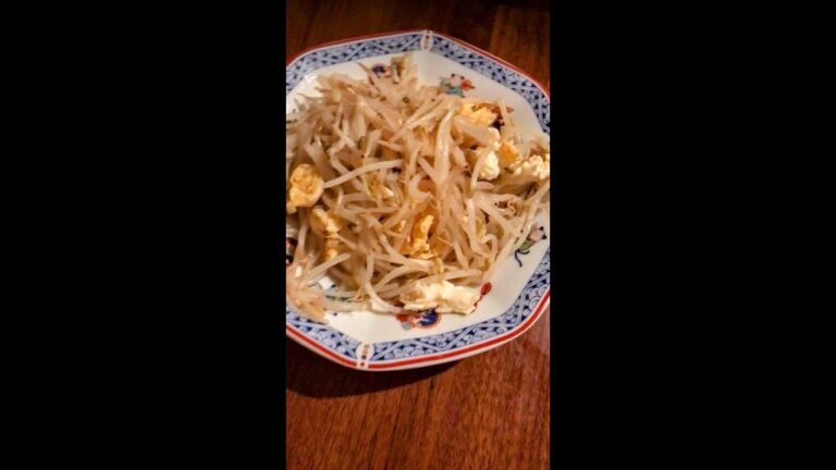 もやしと卵の美味しい炒め物 #Shorts #もやし料理