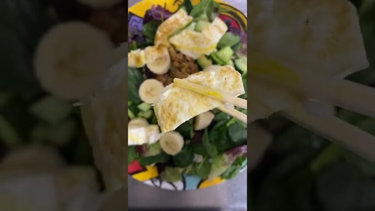 納豆、バナナ、アボカドサラダ#507