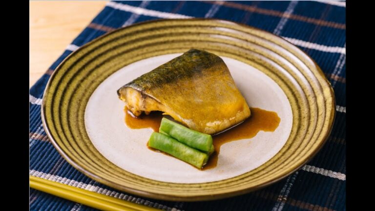 魚のカレー煮つけ【味付カレーパウダー バーモントカレー味】