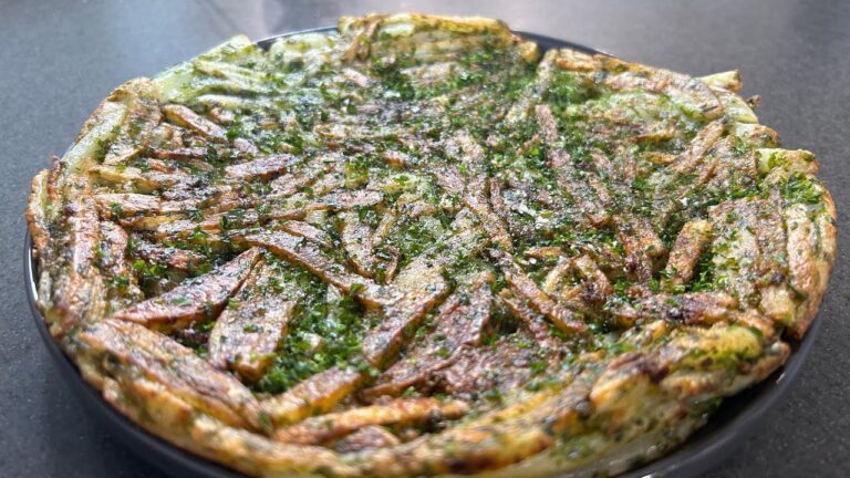 じゃがいもチーズ海苔塩ガレット