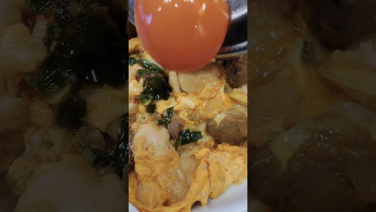 とろたま鶏レバニラ親子丼【すき家】食べてみた レバー美味しい うどんも美味しい #すき家 #親子丼  #新発売 #レバー