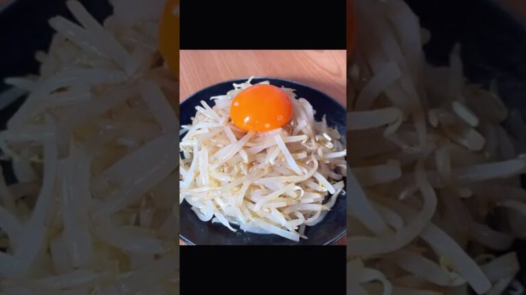 悪魔のもやしユッケ