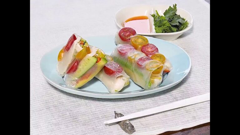 WATCHY Food - パクチーで本格ベトナムの味　サラダ生春巻き