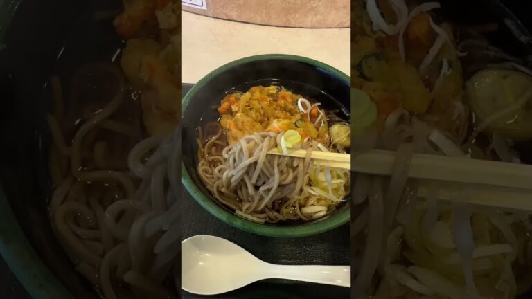 【三芳PA下り】天ぷらそば