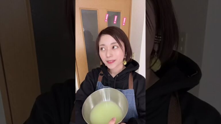 ホエイ再利用。材料2つ！チーズ作り♪#shorts #簡単