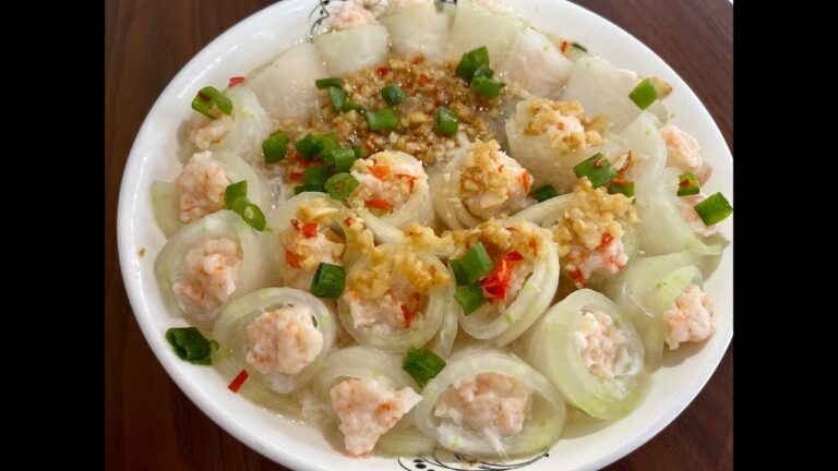 冬瓜虾卷 Winter Melon Prawn Roll