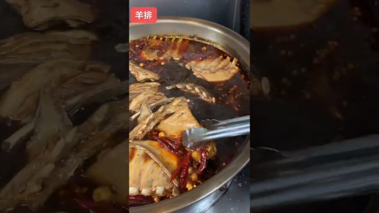 ラムスペアリブ　スパイス煮込み